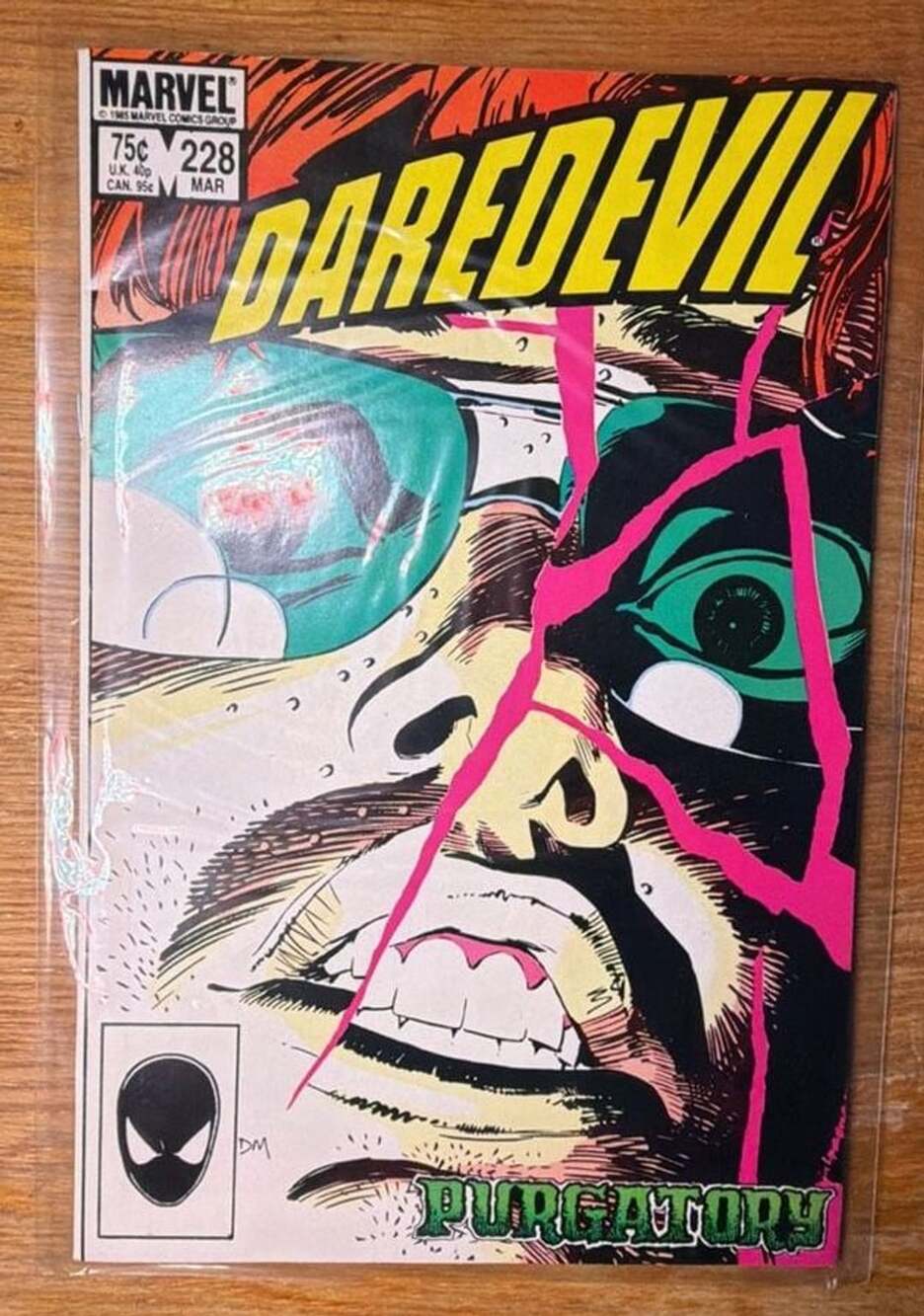 Daredevil #228 Marvel Comics (1986) Frank Miller Born Again Part 2 Purgatory
